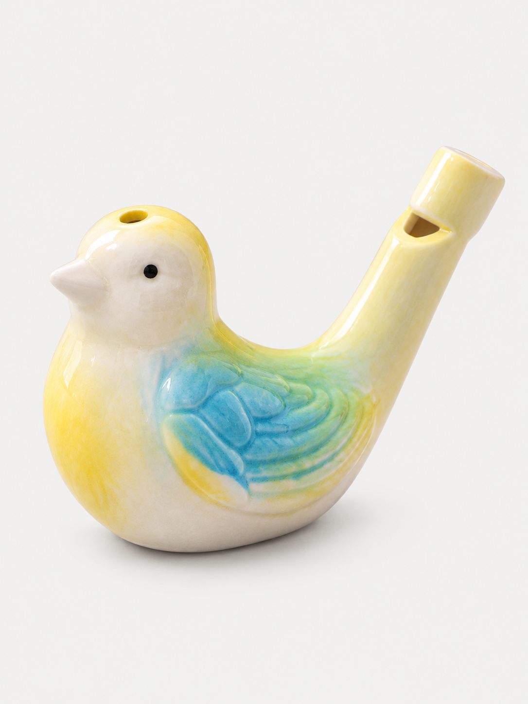 Hand-Painted Ceramic Bird Water Whistle