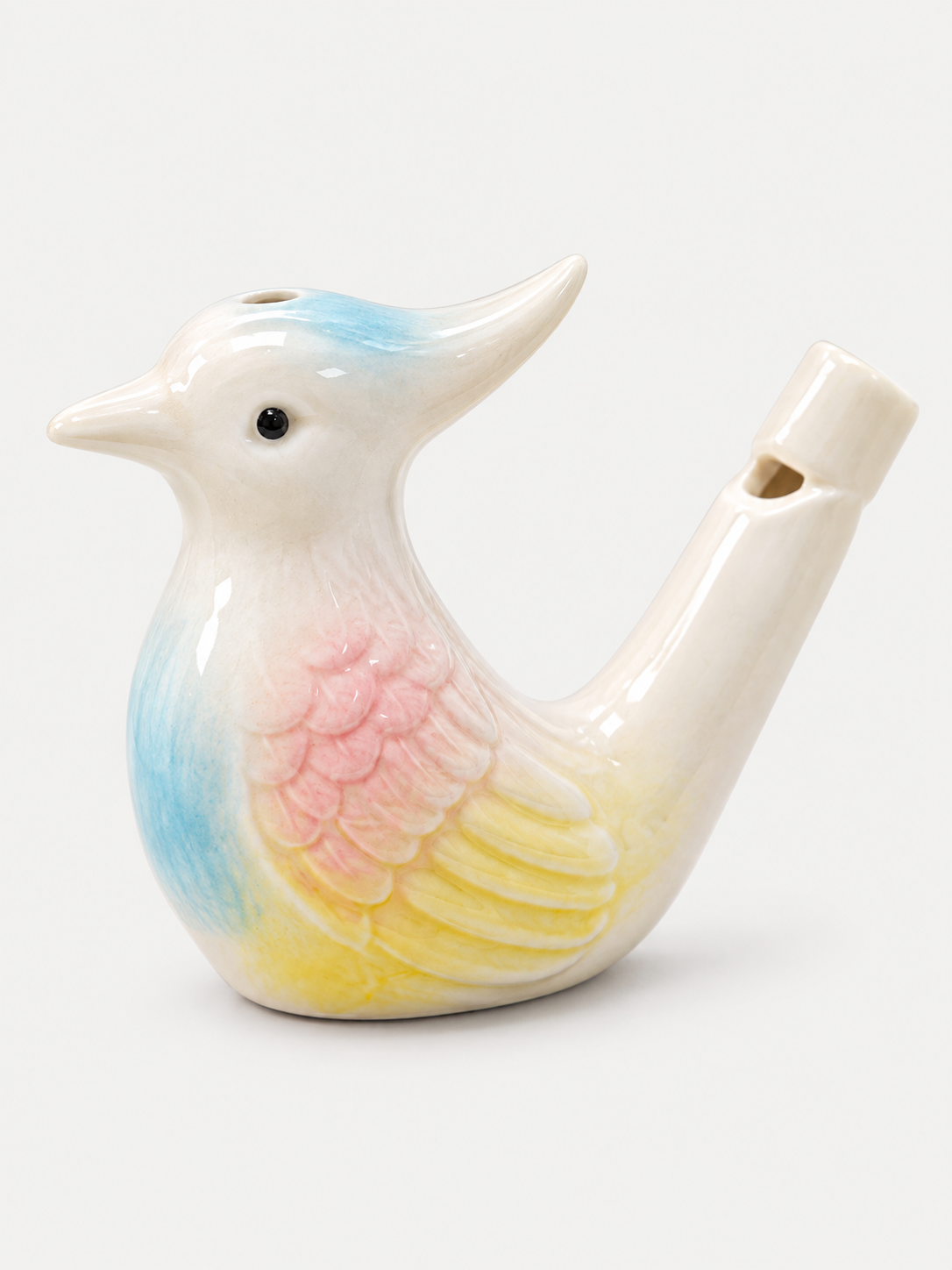 Hand-Painted Ceramic Bird Water Whistle