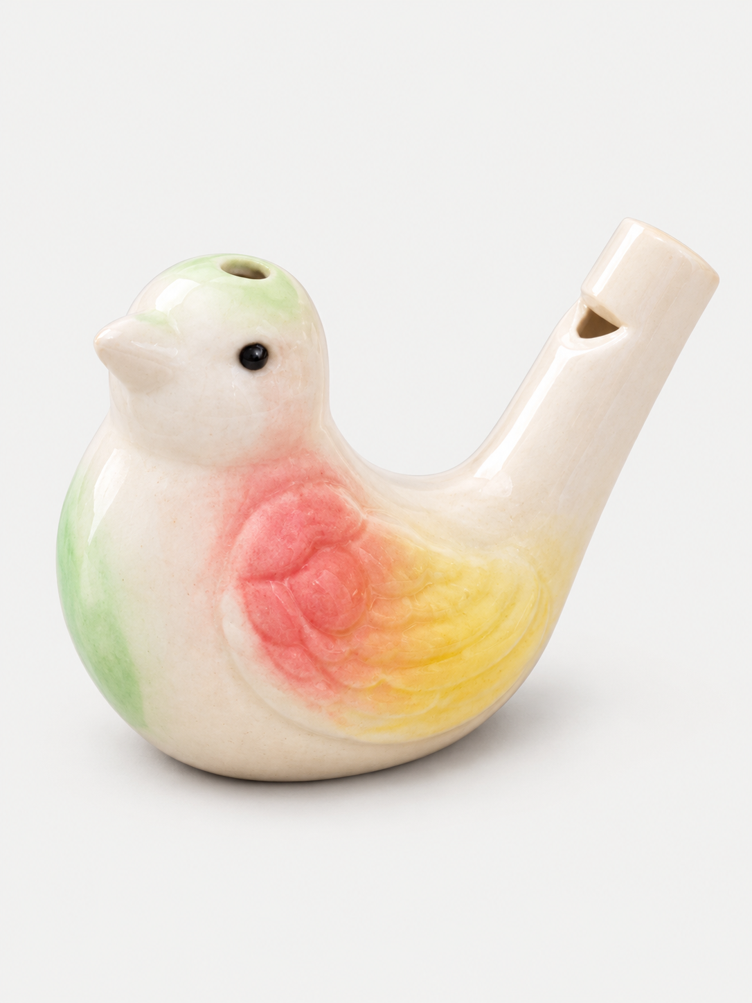 Hand-Painted Ceramic Bird Water Whistle