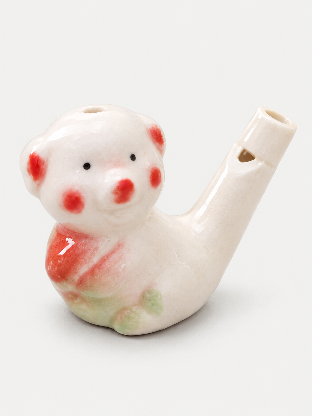 Hand-Painted Ceramic Bird Water Whistle