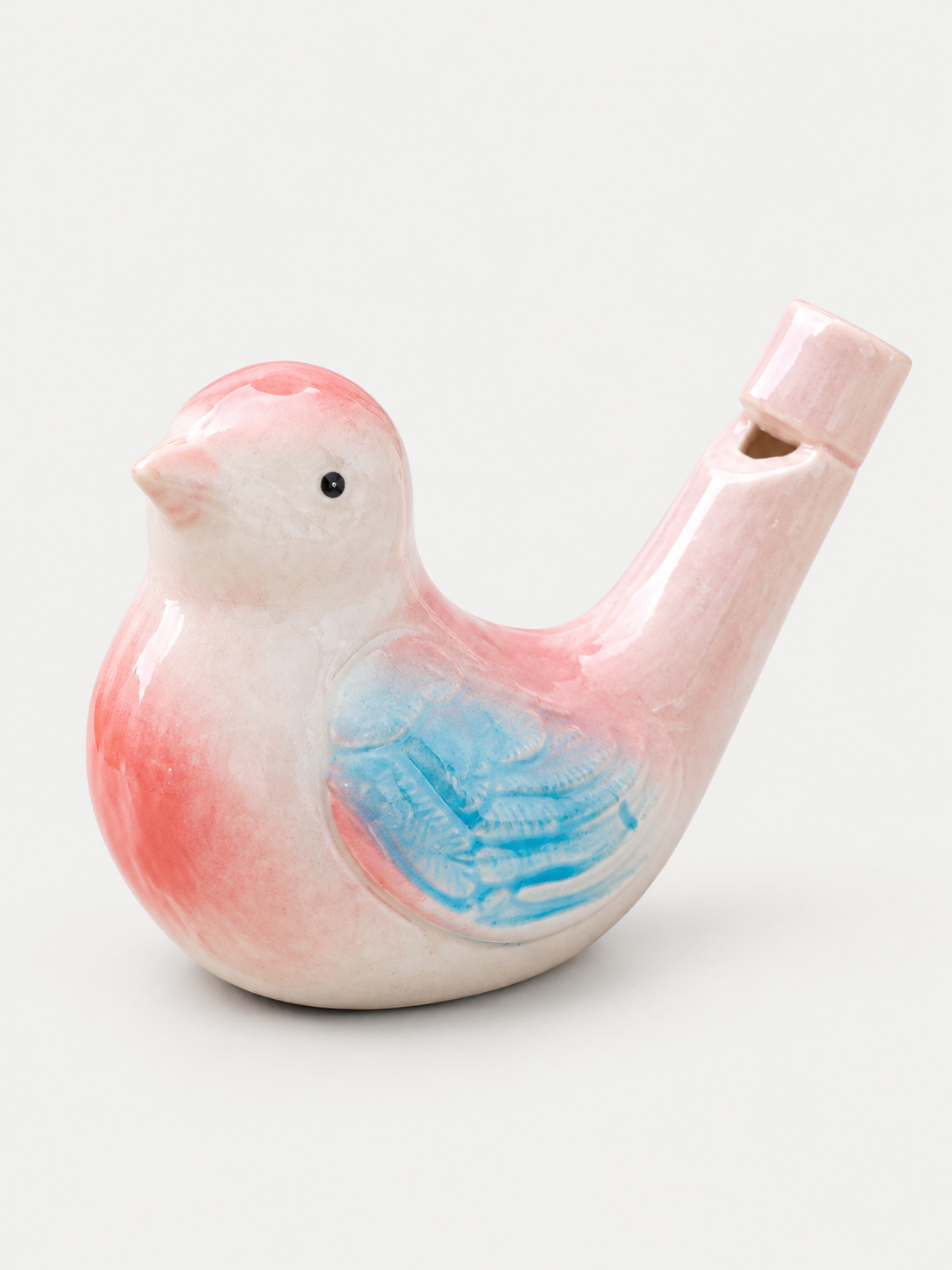 Hand-Painted Ceramic Bird Water Whistle