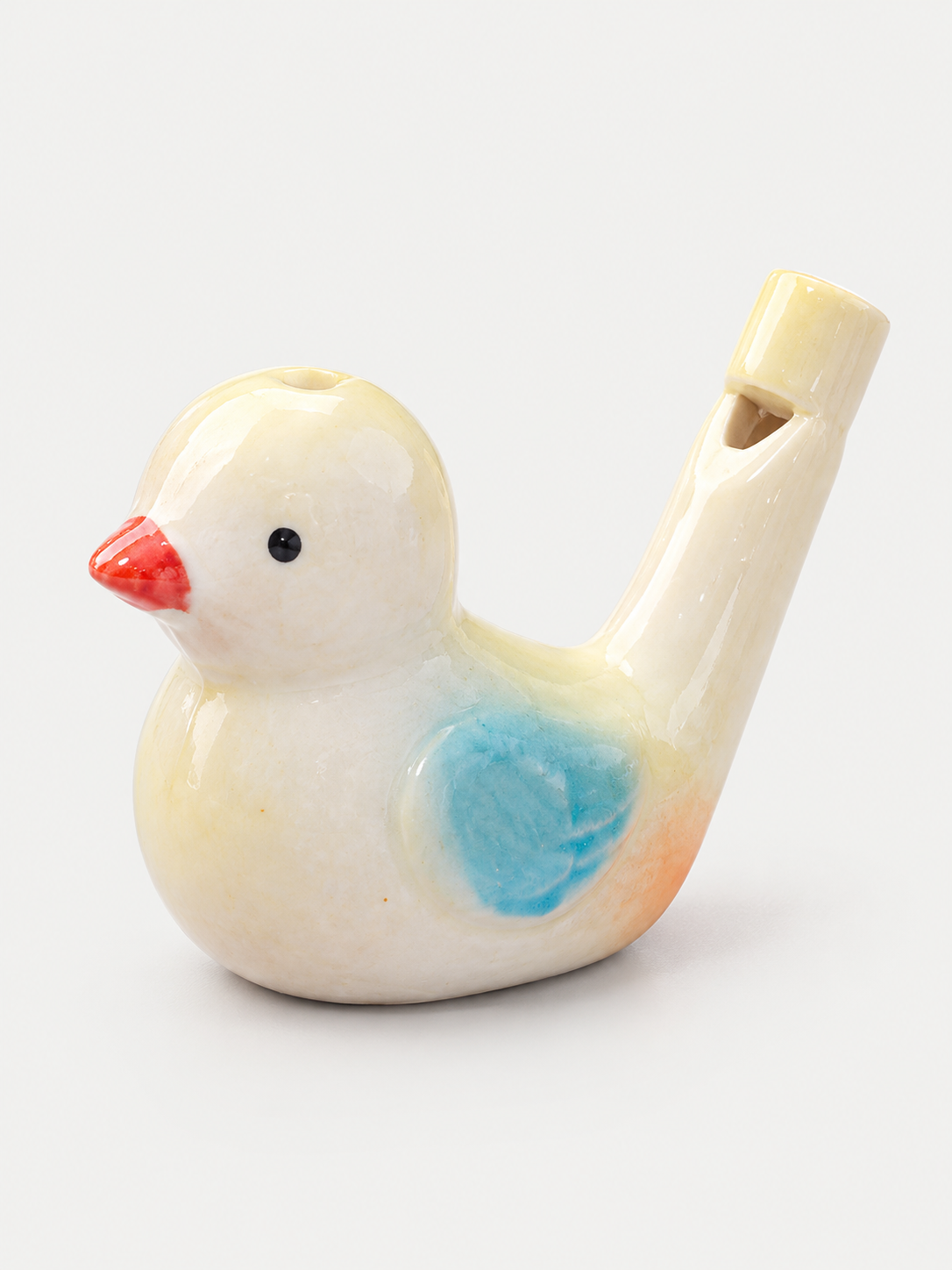 Hand-Painted Ceramic Bird Water Whistle