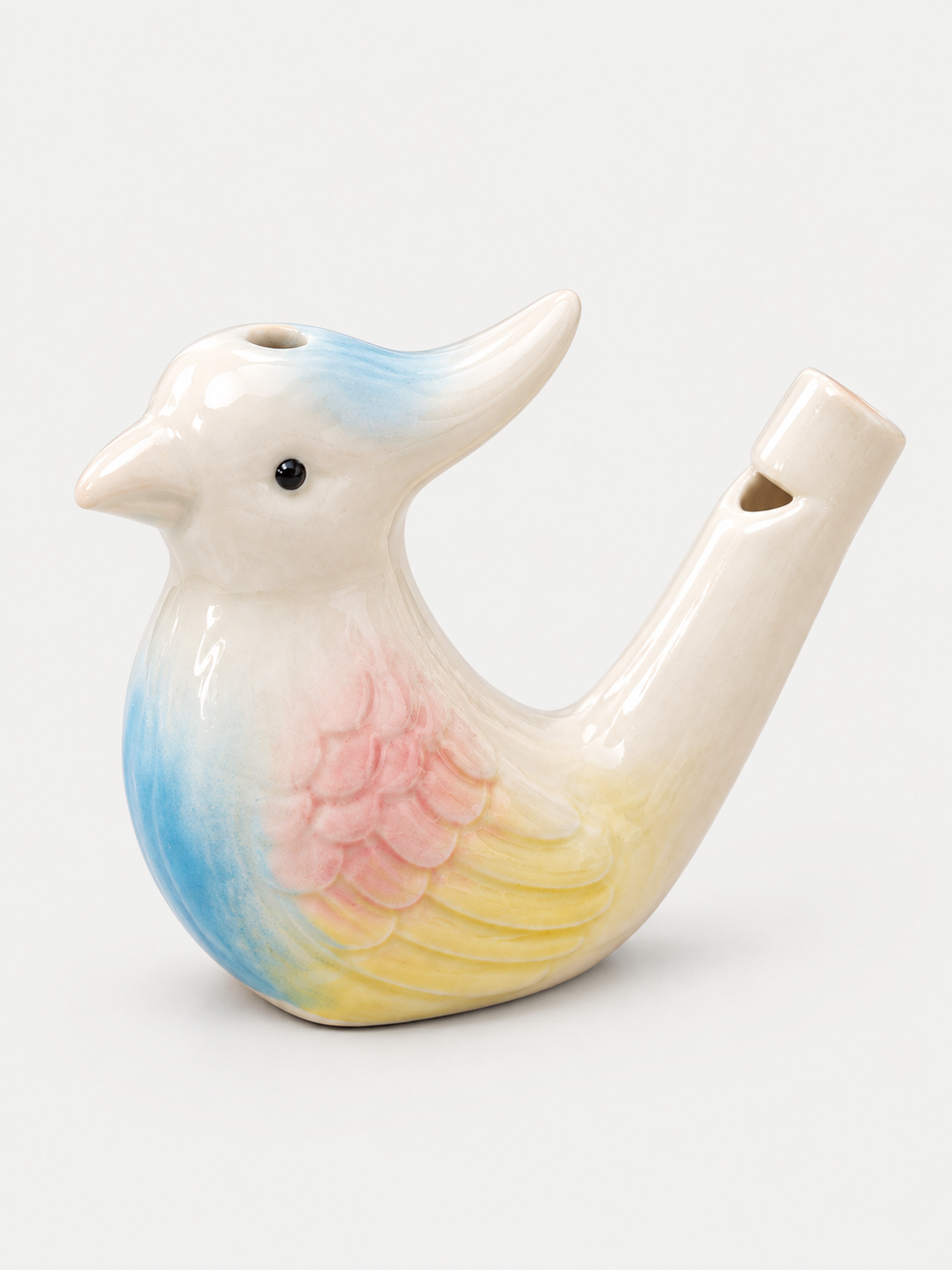 Hand-Painted Ceramic Bird Water Whistle