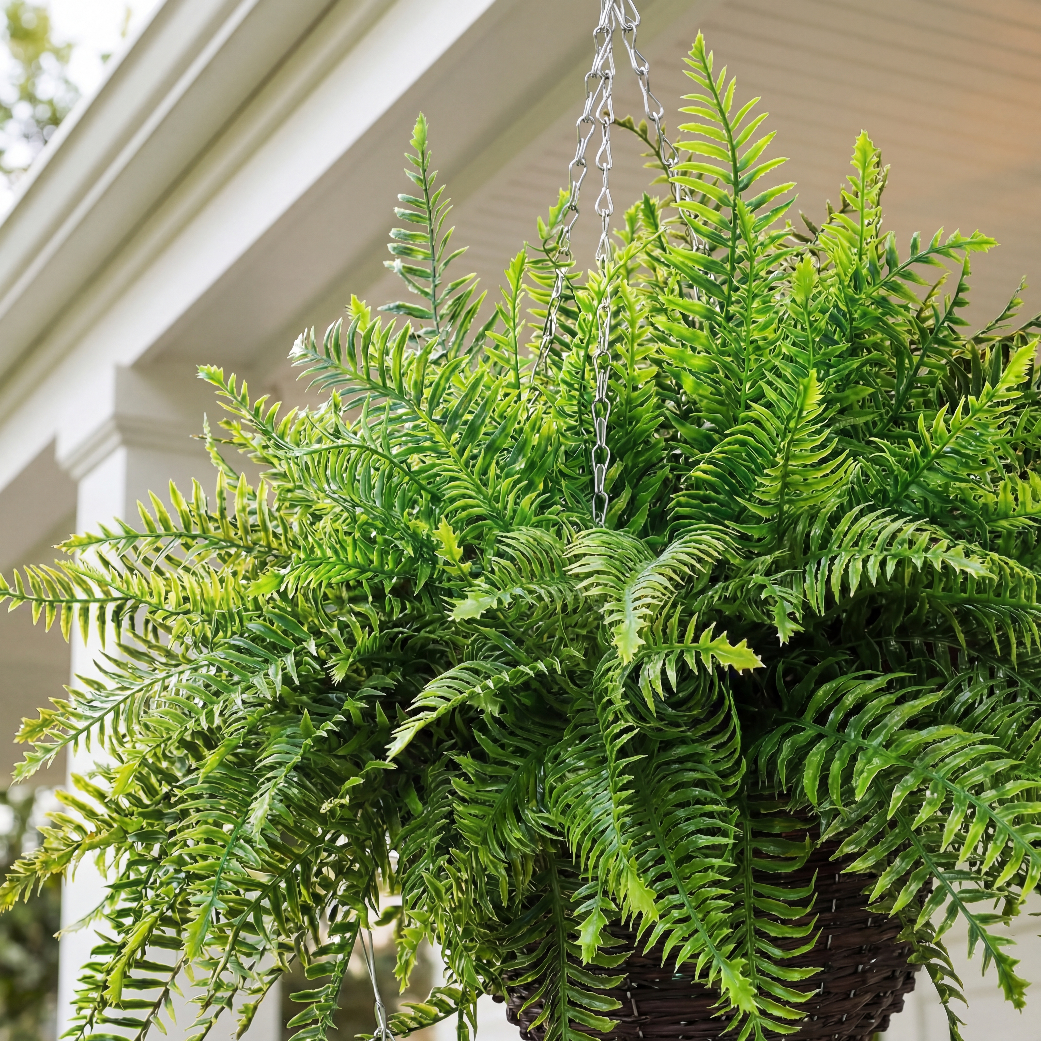 Lush Boston Fern Hanging Basket