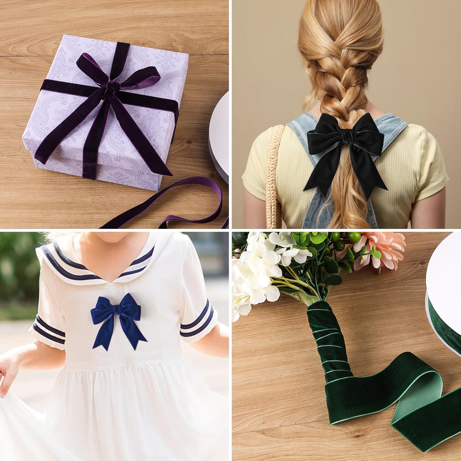 1/2" x 10Yd Velvet Ribbon