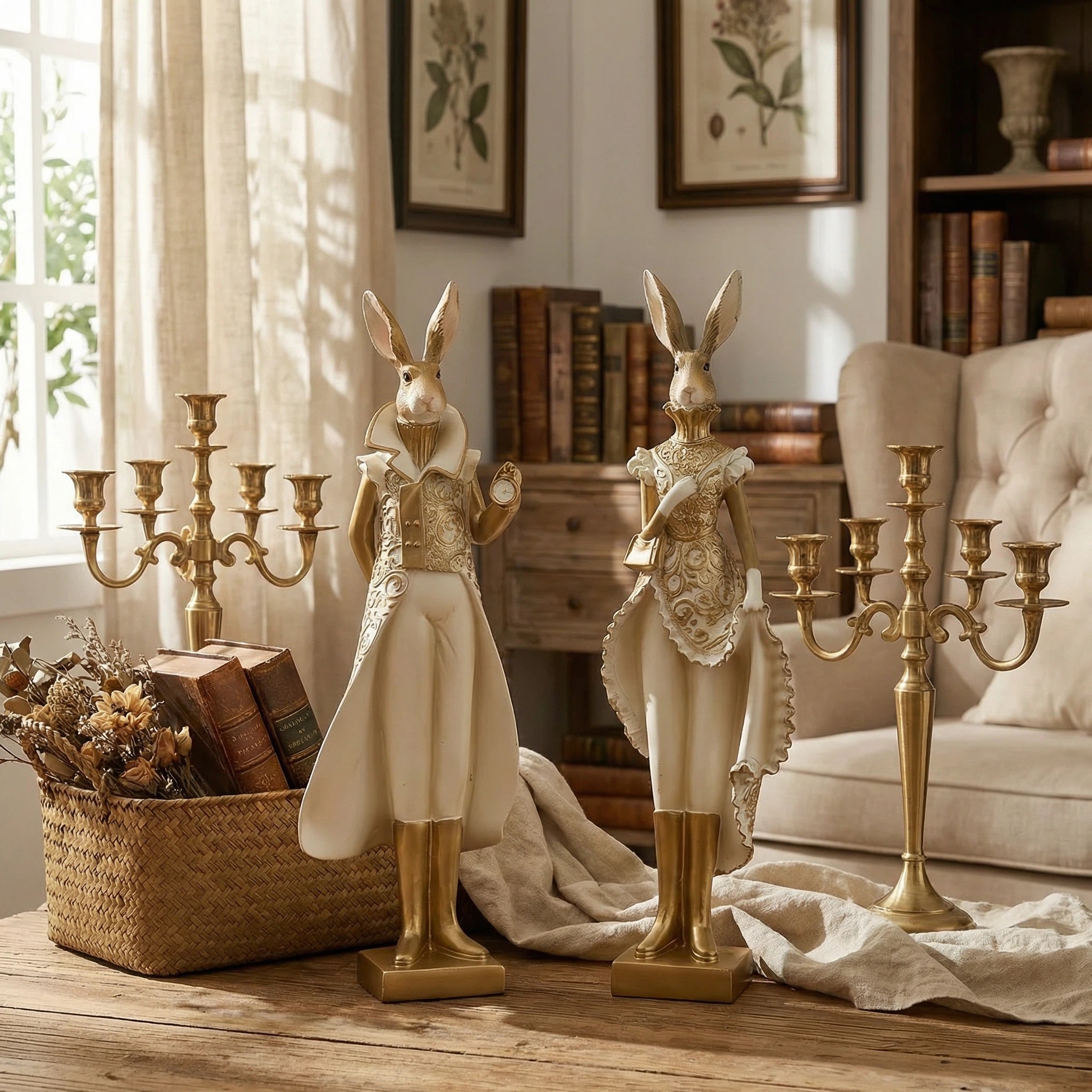 Regal Heirloom Rabbit Figurine