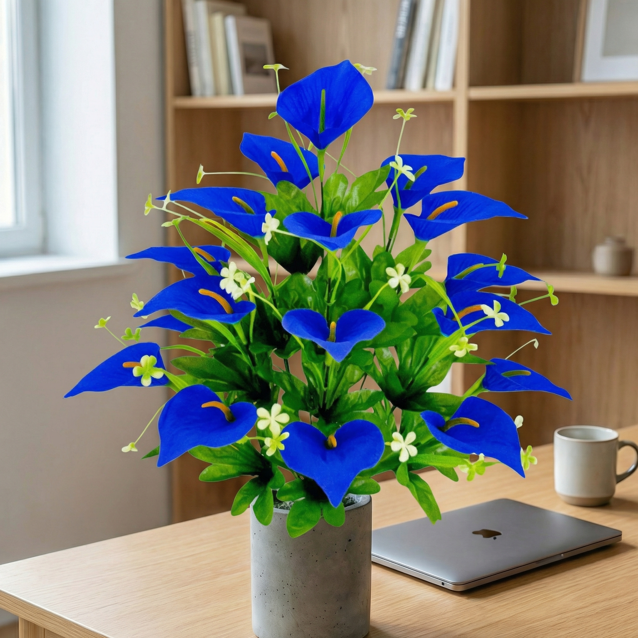 18-Head Calla Lily Artificial Bouquet Stem