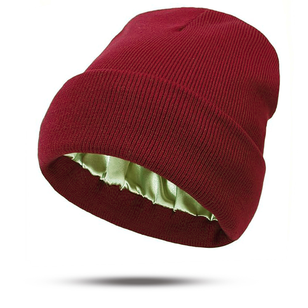 Anti-Frizz Satin Lined Beanie