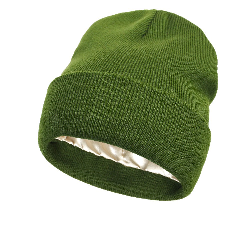 Anti-Frizz Satin Lined Beanie