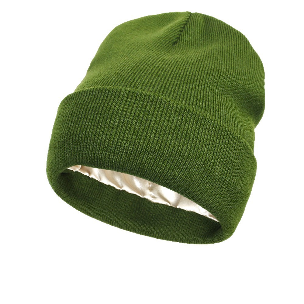 Anti-Frizz Satin Lined Beanie