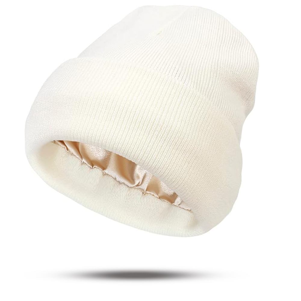 Anti-Frizz Satin Lined Beanie