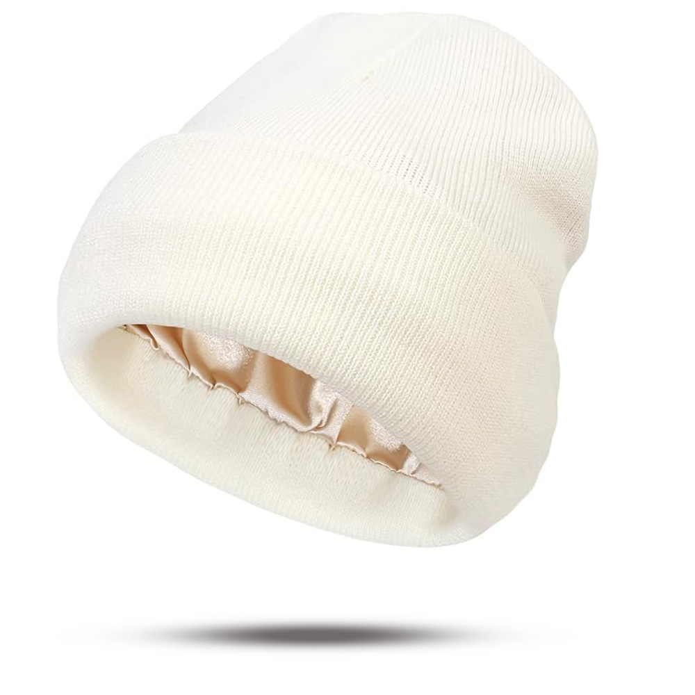 Anti-Frizz Satin Lined Beanie
