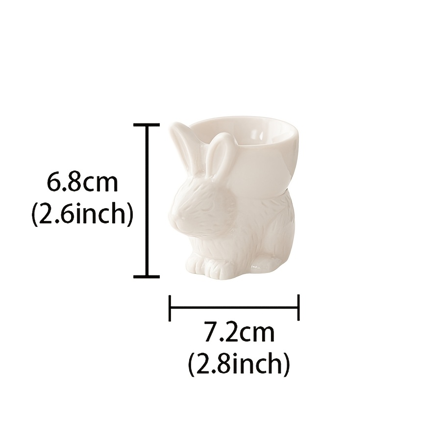 Easter Ceramic Bunny Egg Cup