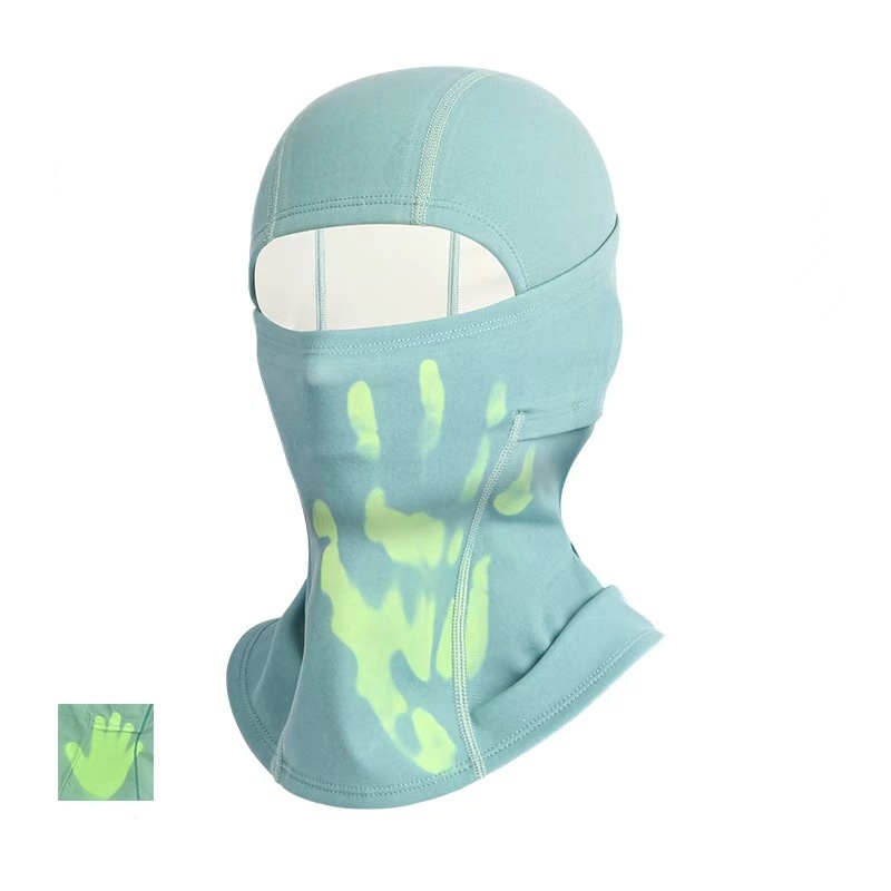 Temperature Sensitive Color Changing Ski Balaclava