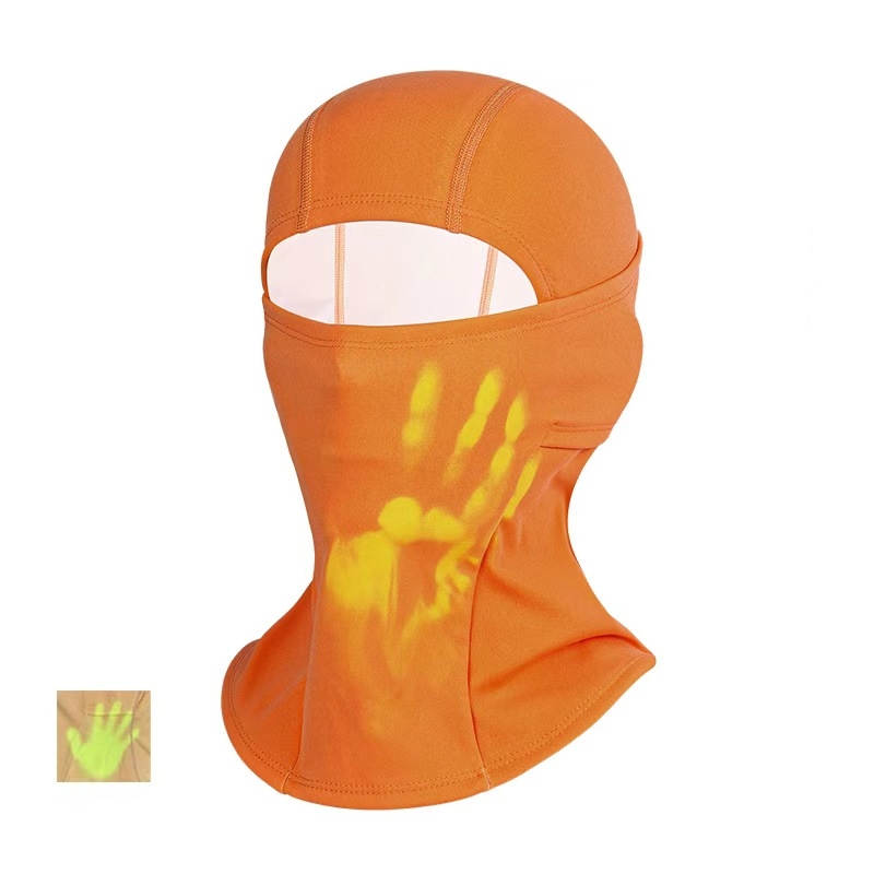 Temperature Sensitive Color Changing Ski Balaclava