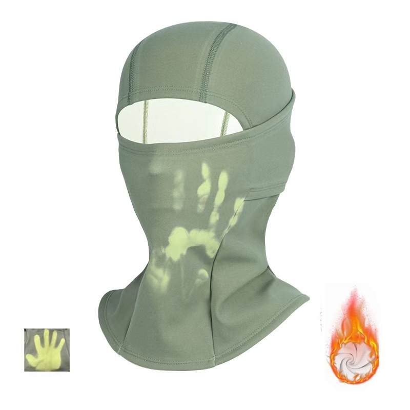 Temperature Sensitive Color Changing Ski Balaclava