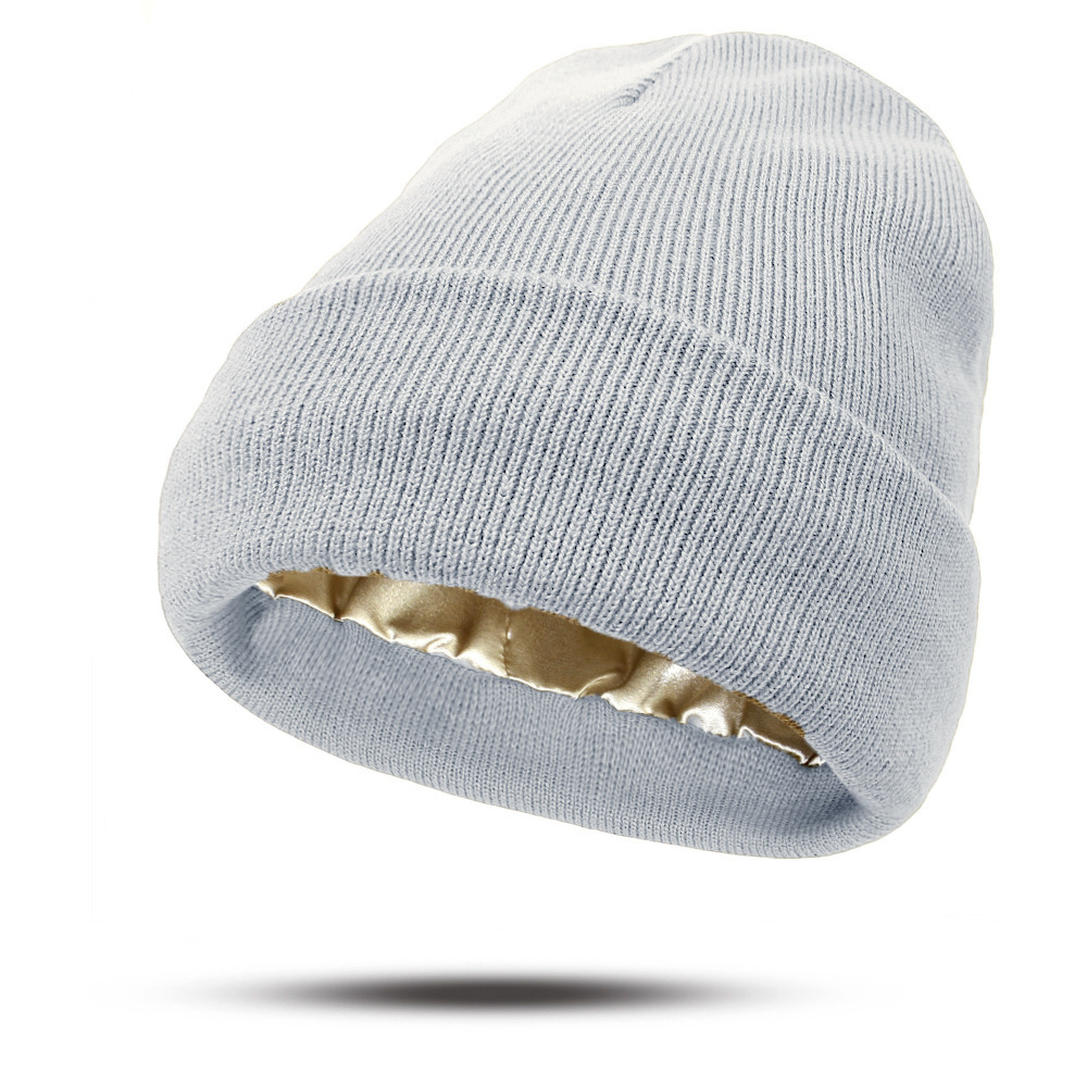 Anti-Frizz Satin Lined Beanie