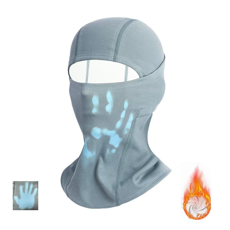 Temperature Sensitive Color Changing Ski Balaclava