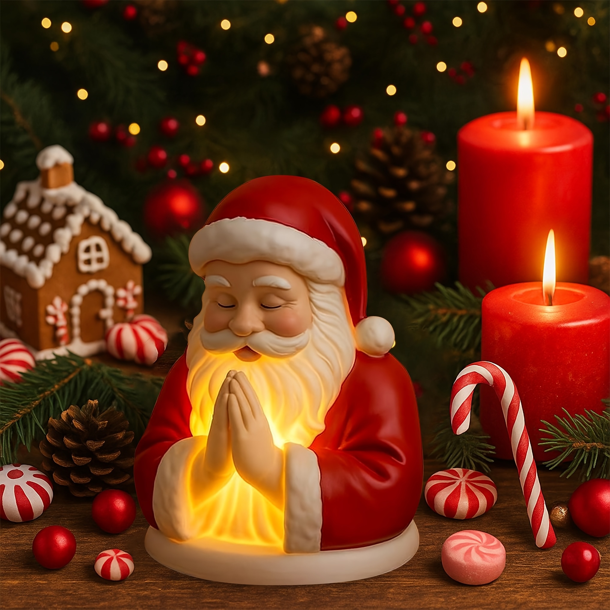 Christmas Blessing Prayer Night Light