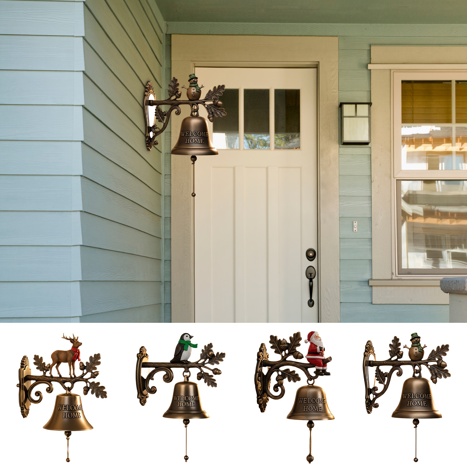 Christmas Welcome Home Vintage Doorbell Collection