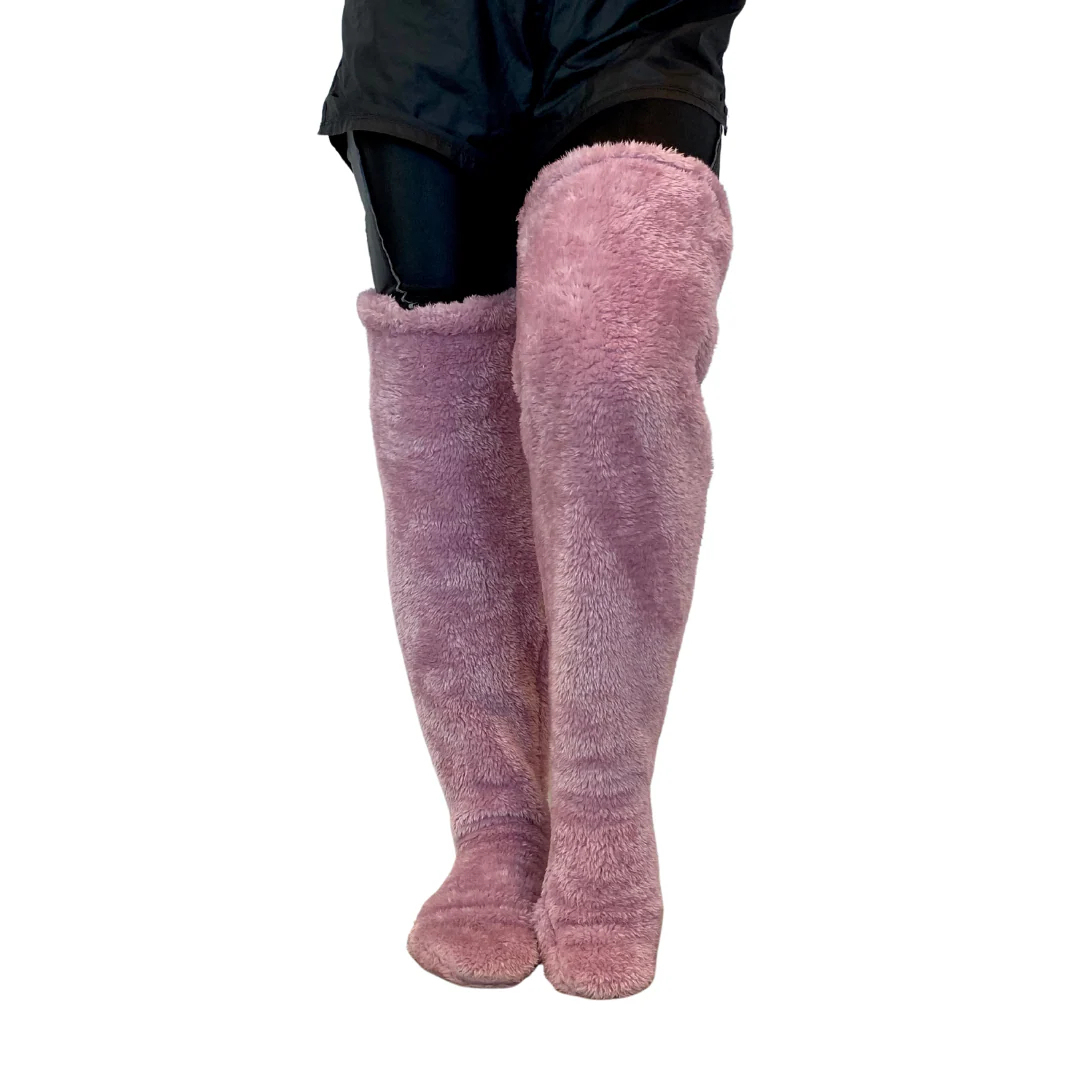 Plush Over Knee Fleece Socks