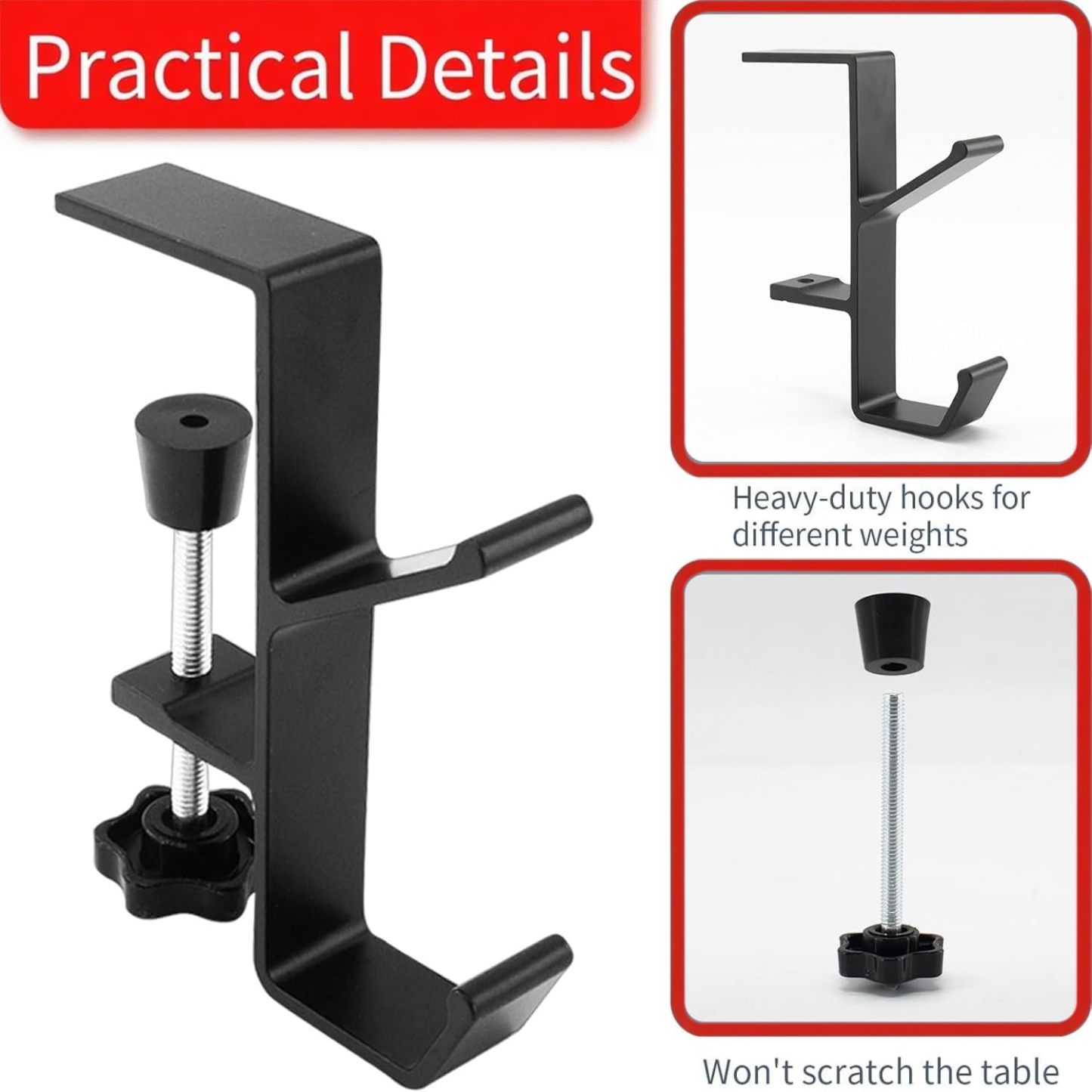 2 Pack Adjustable Christmas Stocking Garland Hangers