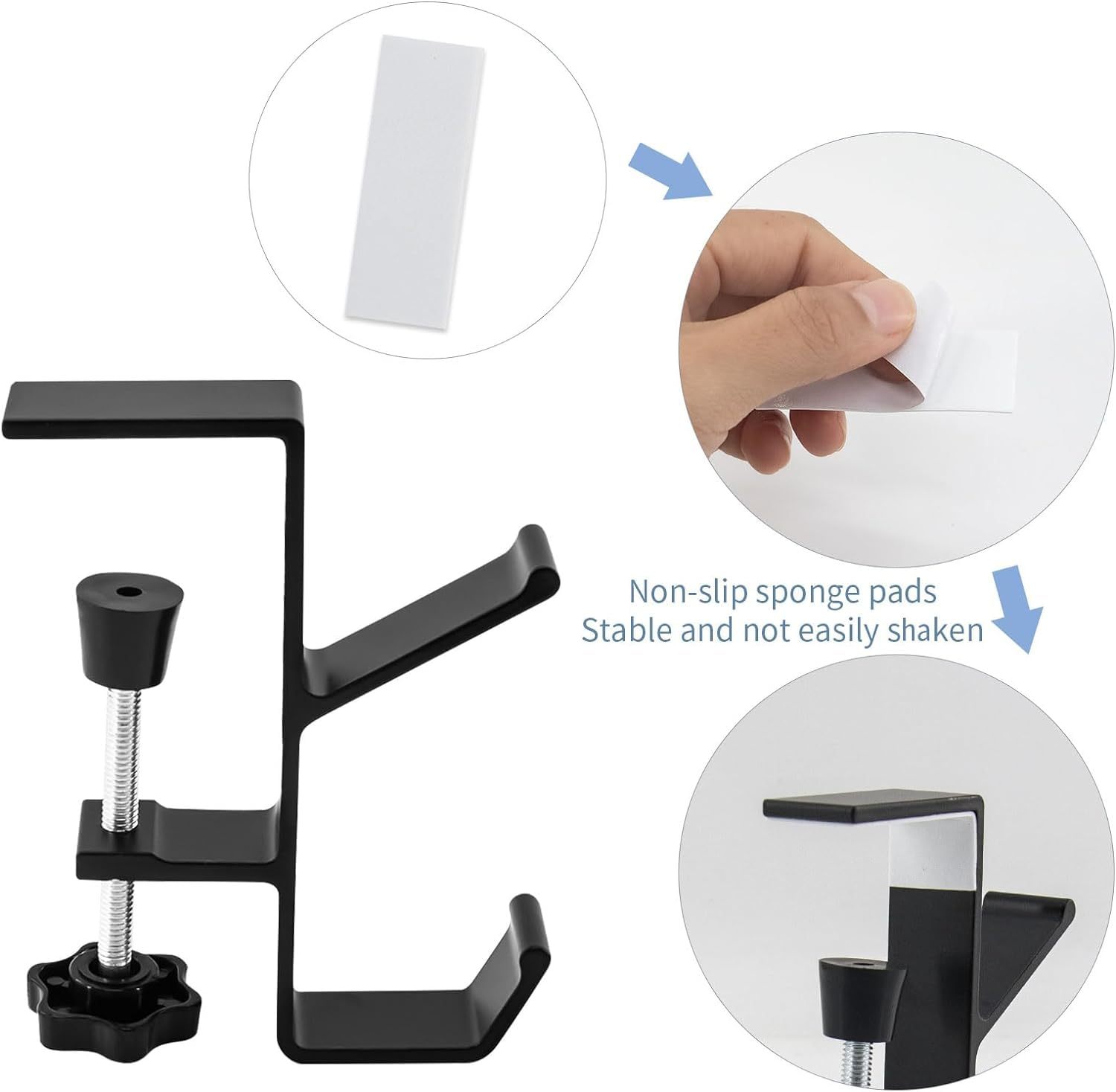 2 Pack Adjustable Christmas Stocking Garland Hangers