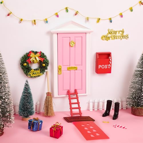 DIY Christmas Elf Fairy Door Kit