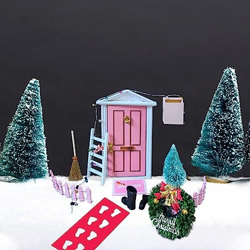 DIY Christmas Elf Fairy Door Kit