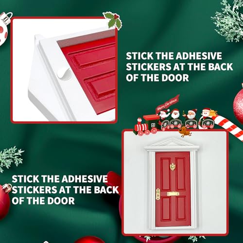 DIY Christmas Elf Fairy Door Kit