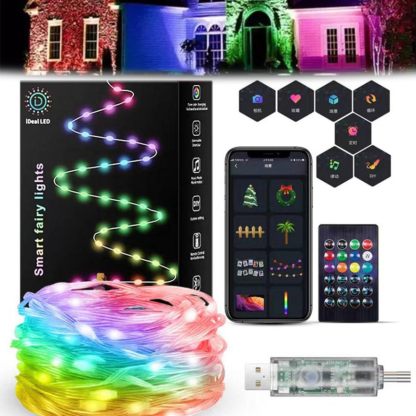 Smart DIY Rainbow Ambient Outdoor Light Strip