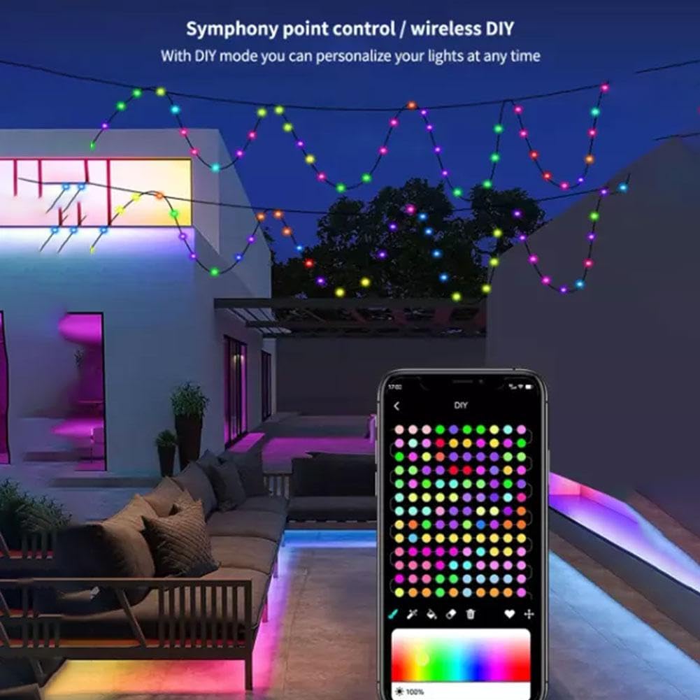 Smart DIY Rainbow Ambient Outdoor Light Strip