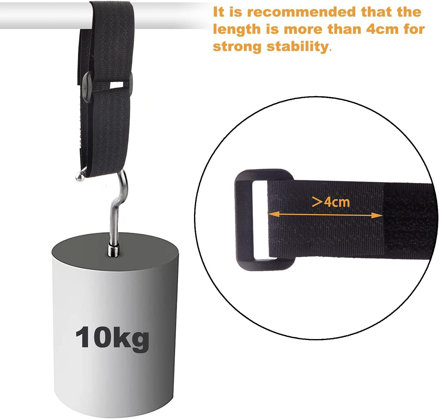 16Ft Adjustable Cable Straps with Buckles