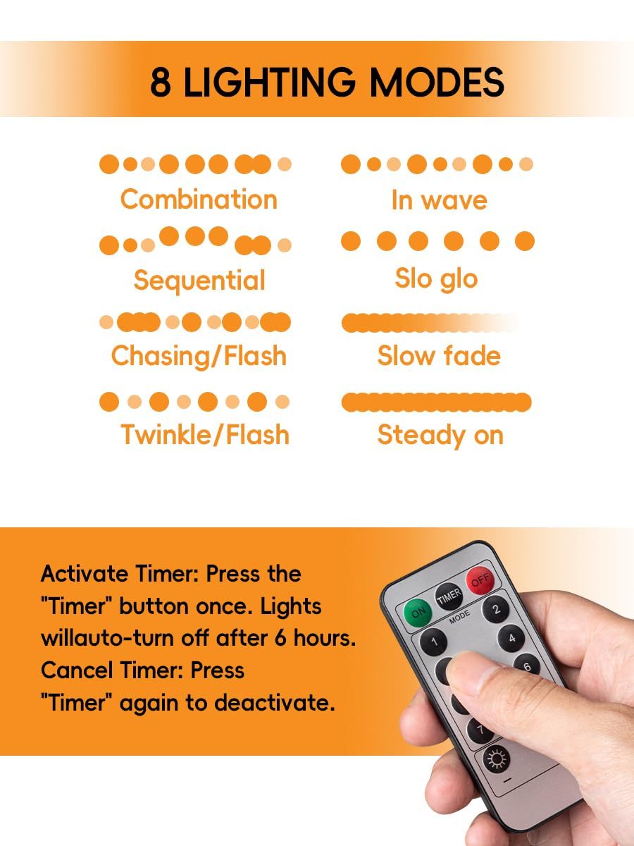 Hanging Swing Ghost Halloween Decor with String Lights