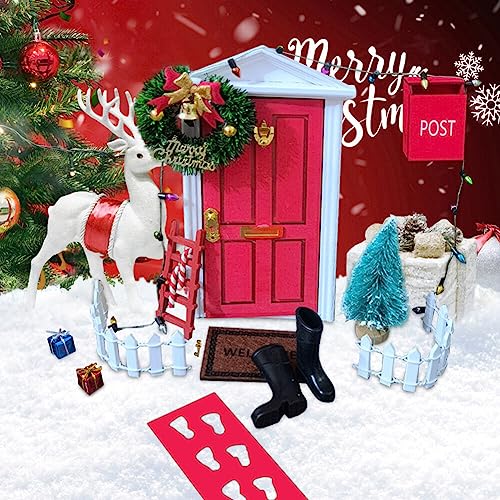 DIY Christmas Elf Fairy Door Kit