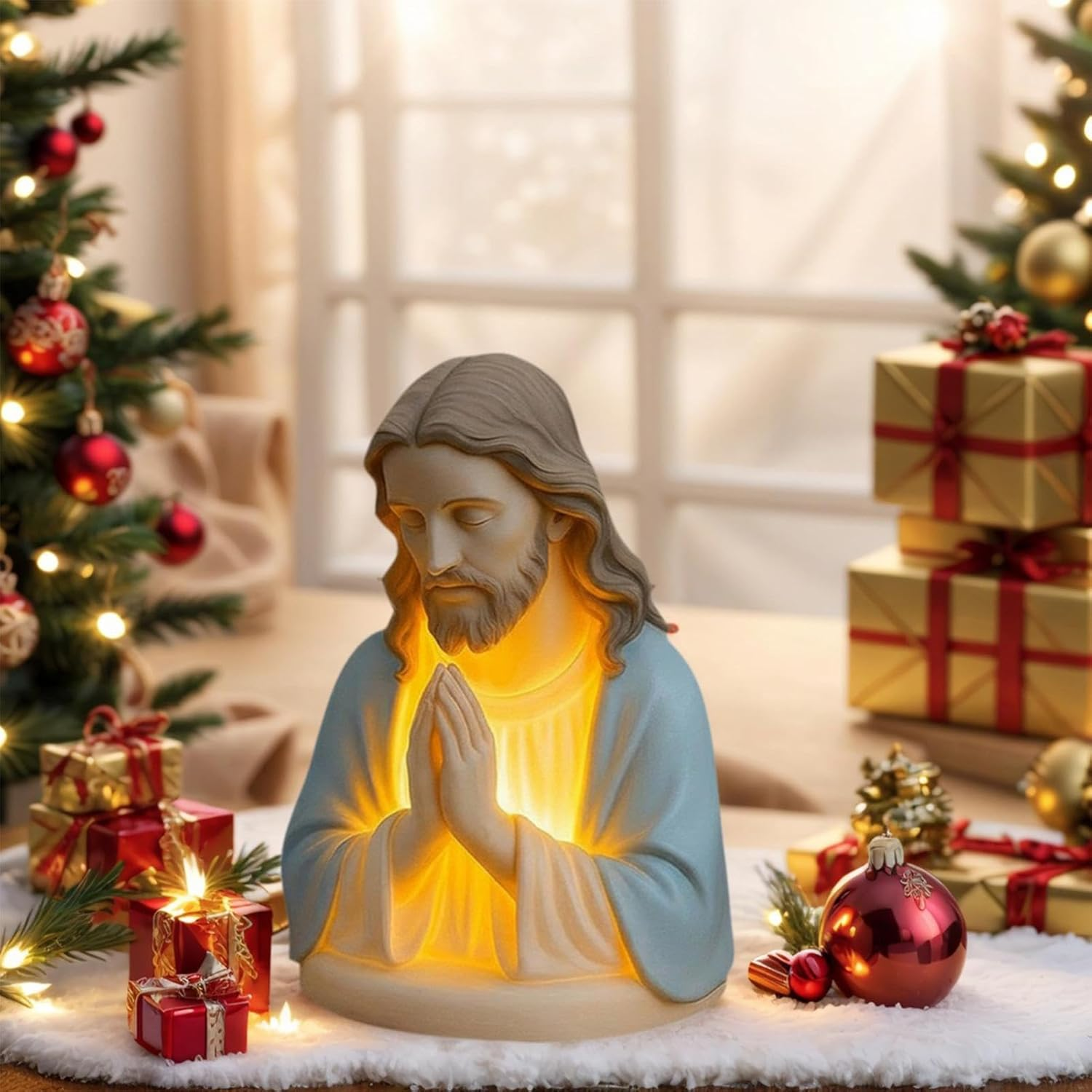 Christmas Blessing Prayer Night Light