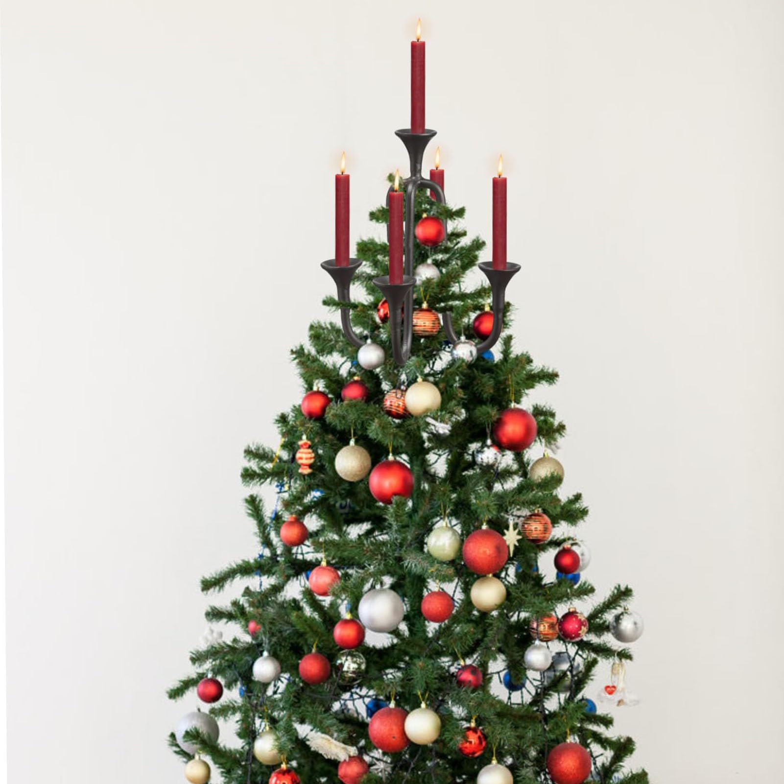 Vintage Christmas Tree Candelabra Topper