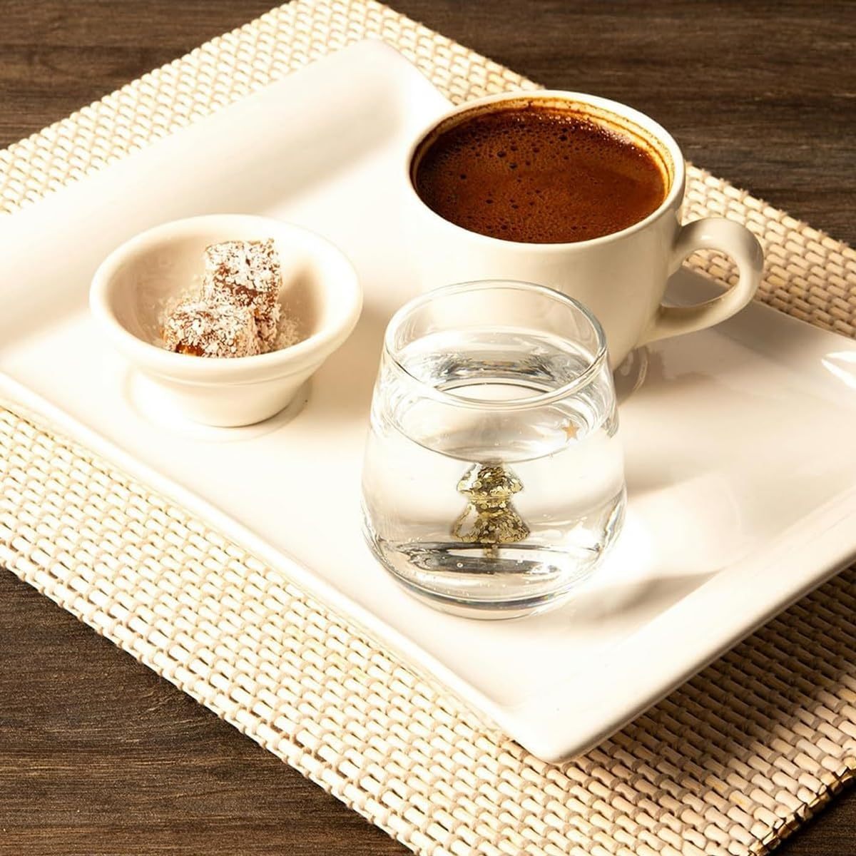 3D Christmas Tree Glitter Wine Glass