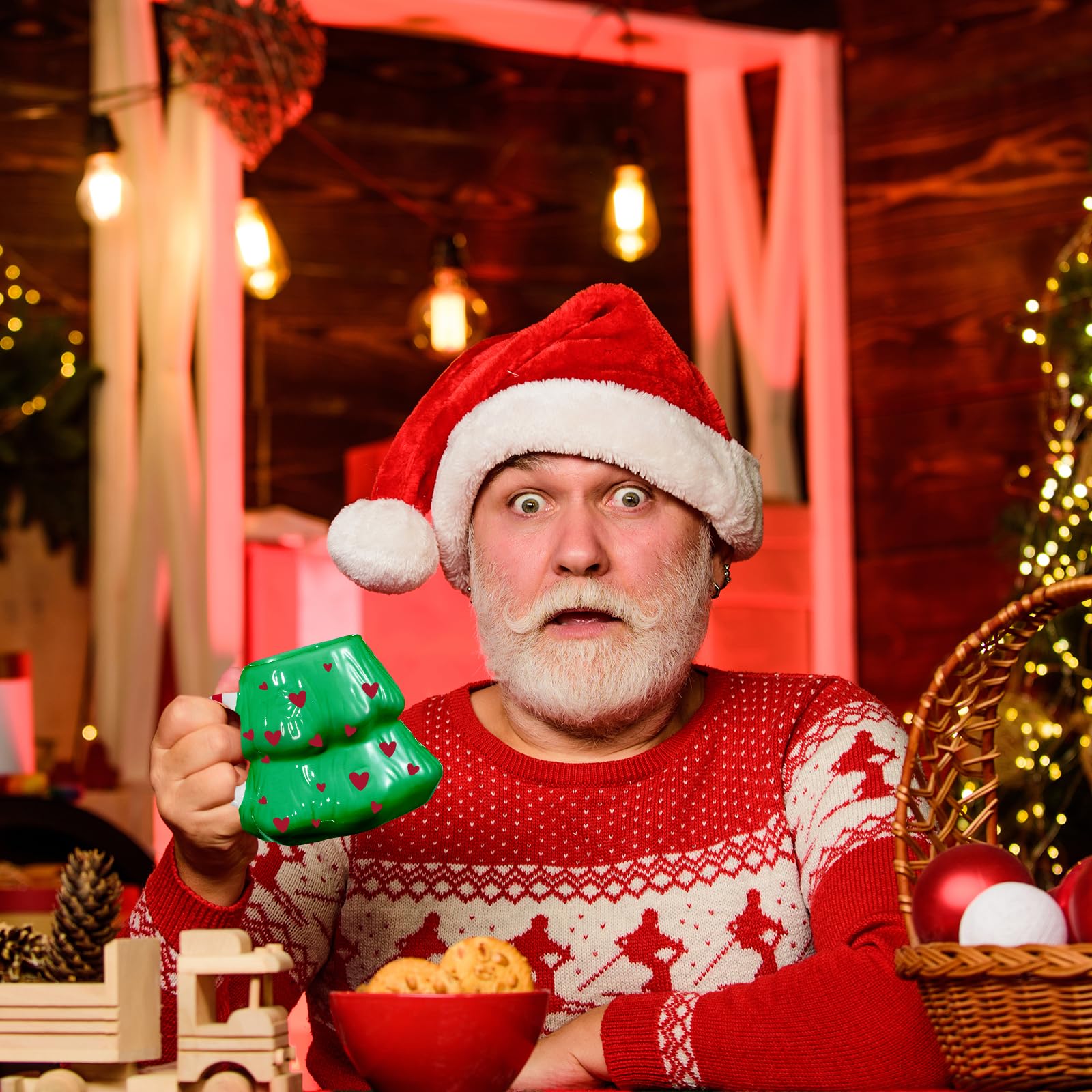 Paint Your Own Christmas Tree Coffee Mug