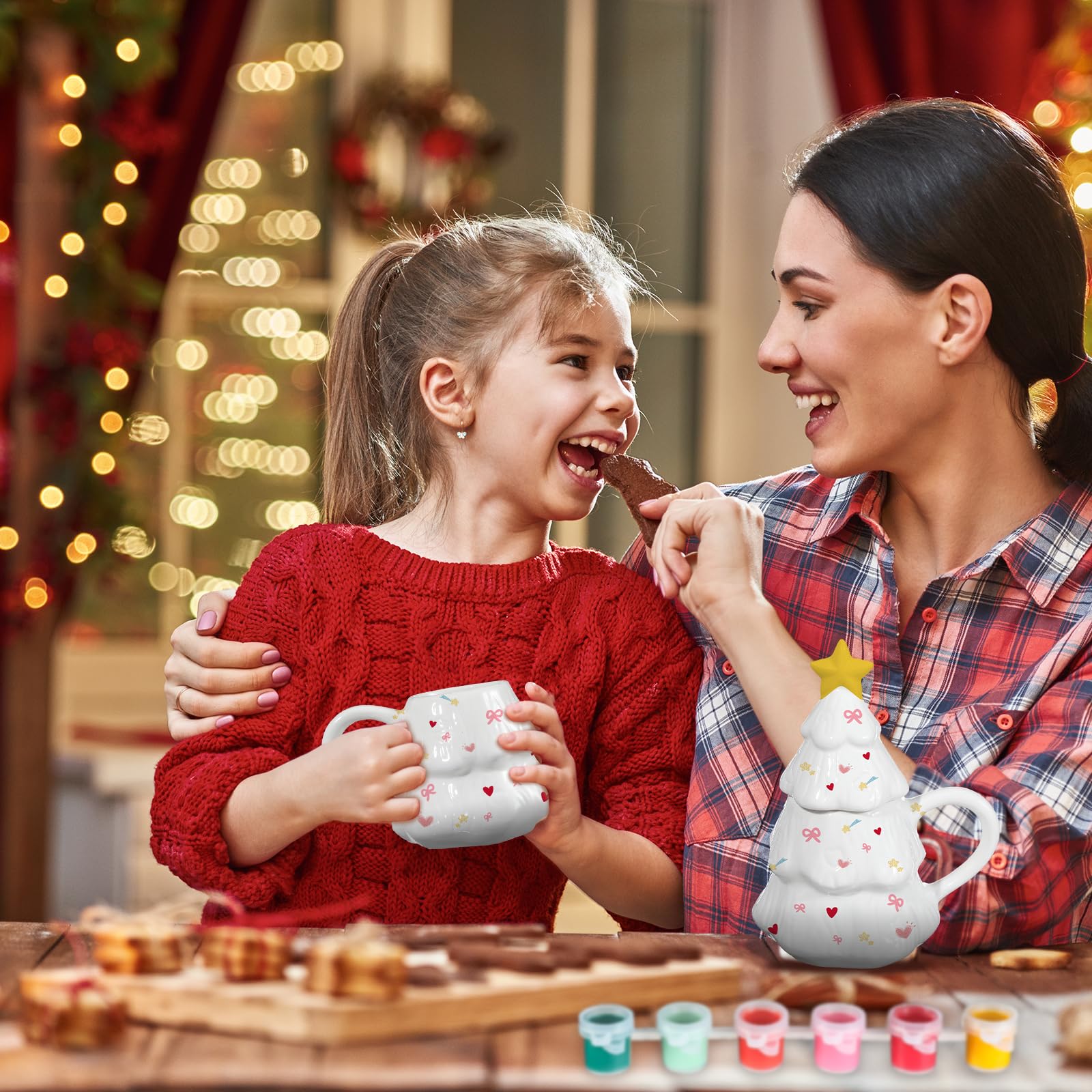 Paint Your Own Christmas Tree Coffee Mug