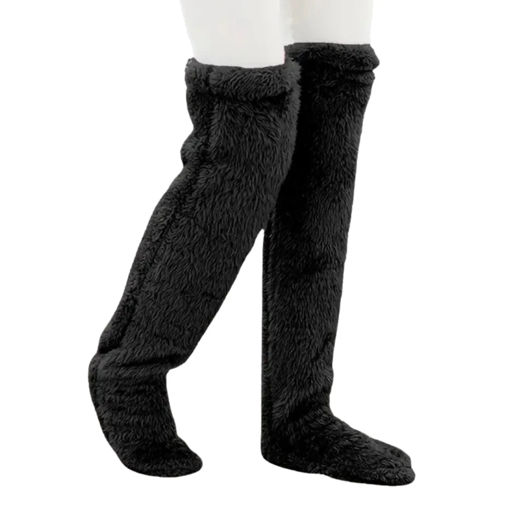 Plush Over Knee Fleece Socks