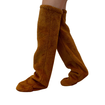 Plush Over Knee Fleece Socks