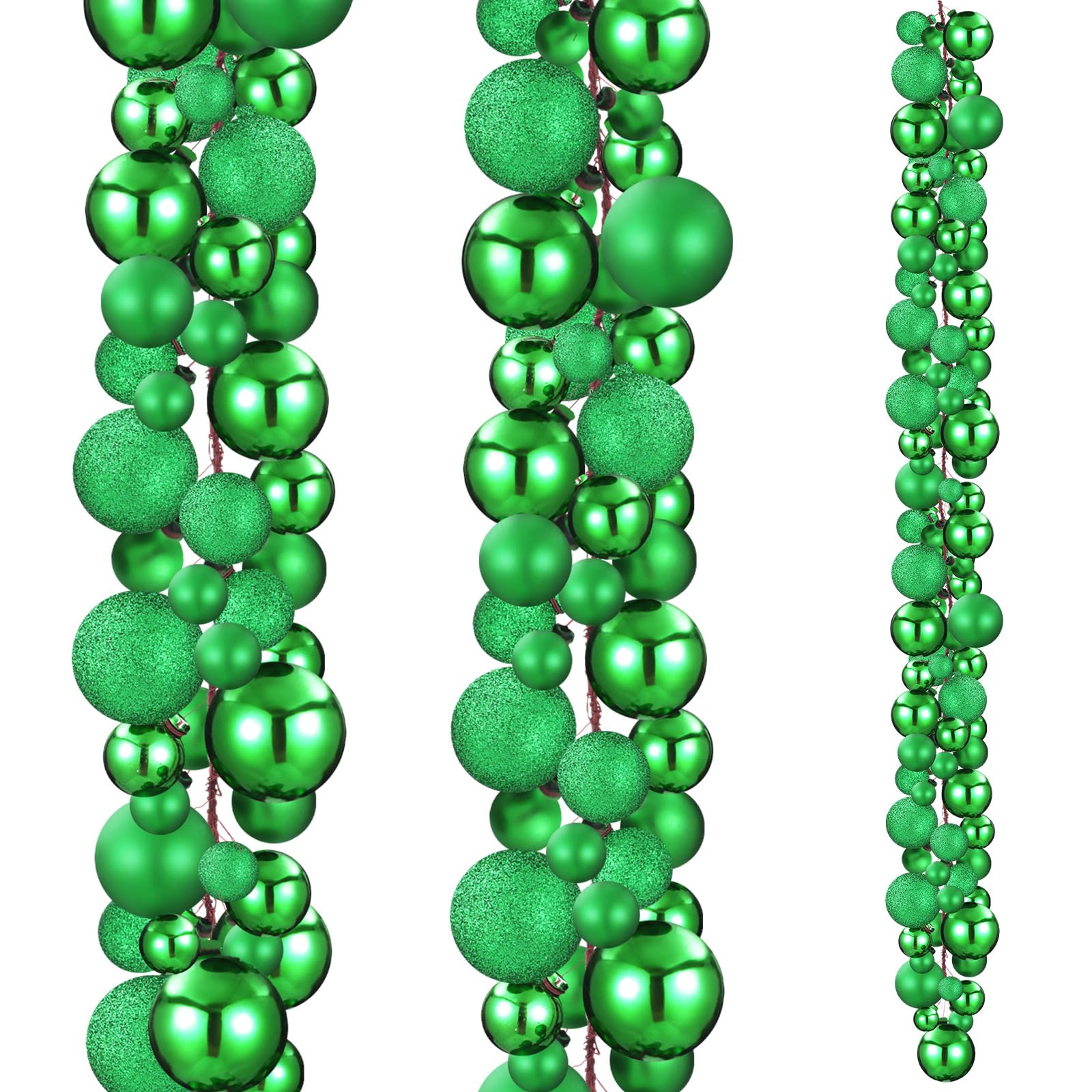 6FT Christmas Ball Ornament Garland