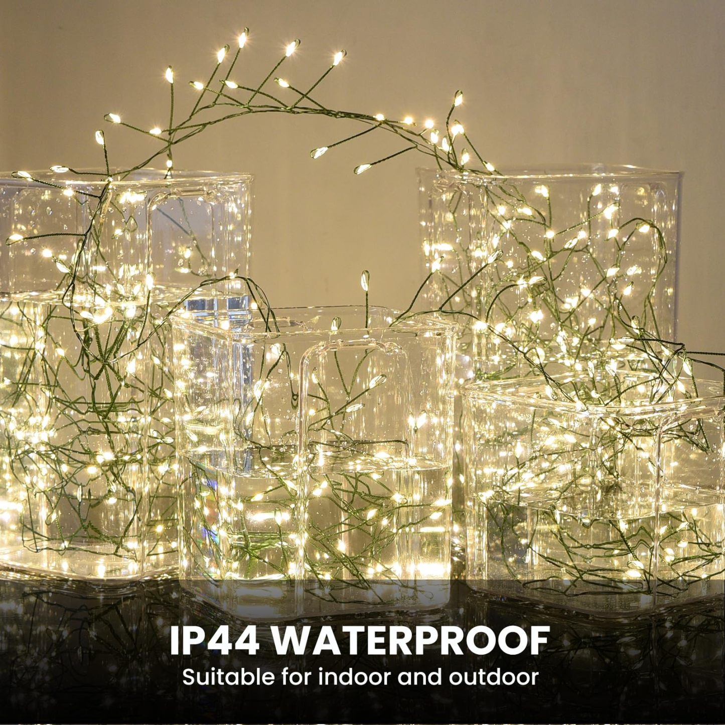 32.8FT 300 LED Fairy String Lights with Remote