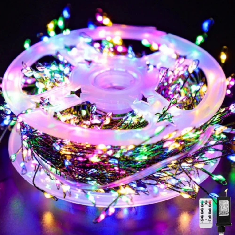32.8FT 300 LED Fairy String Lights with Remote