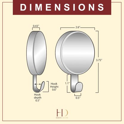 Set of 2 Attract Magnetic Christmas Wreaths Hanger