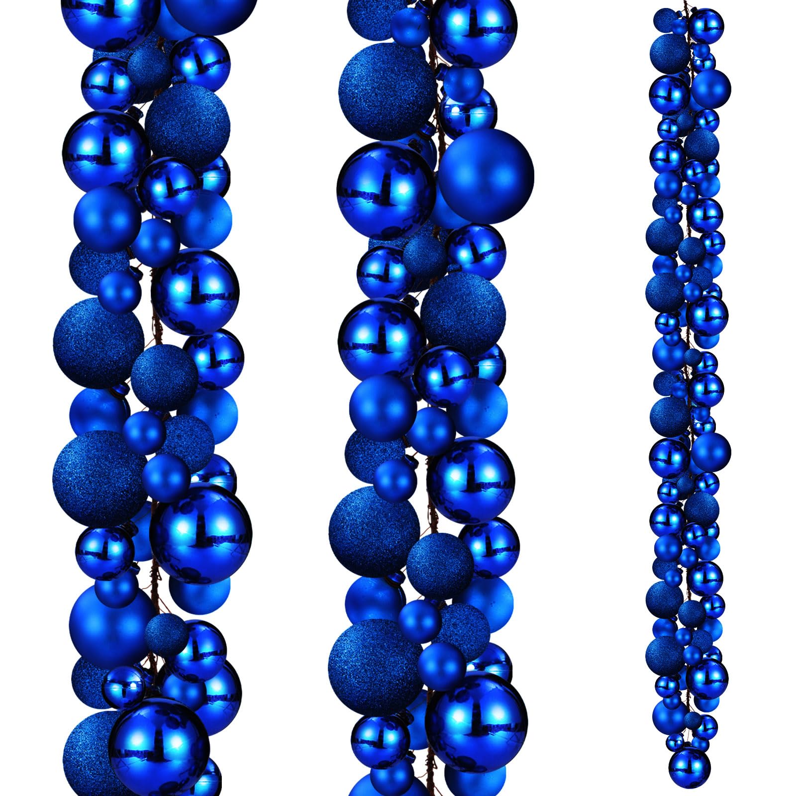 6FT Christmas Ball Ornament Garland