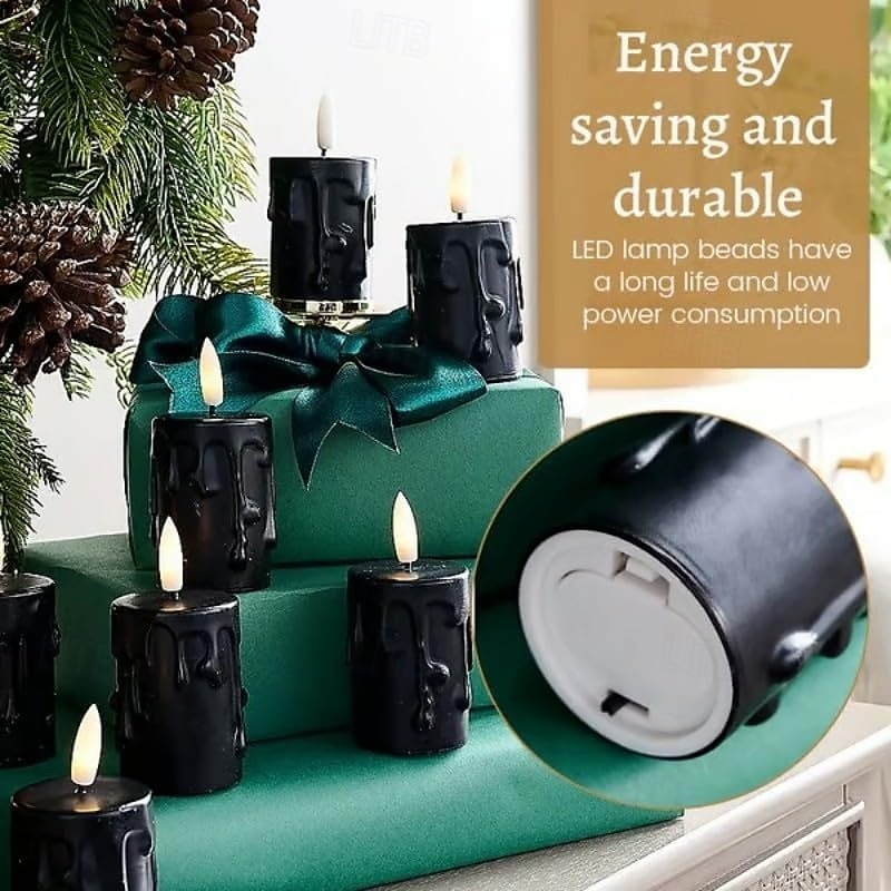 LED Clip-On Flameless Candle Lights 