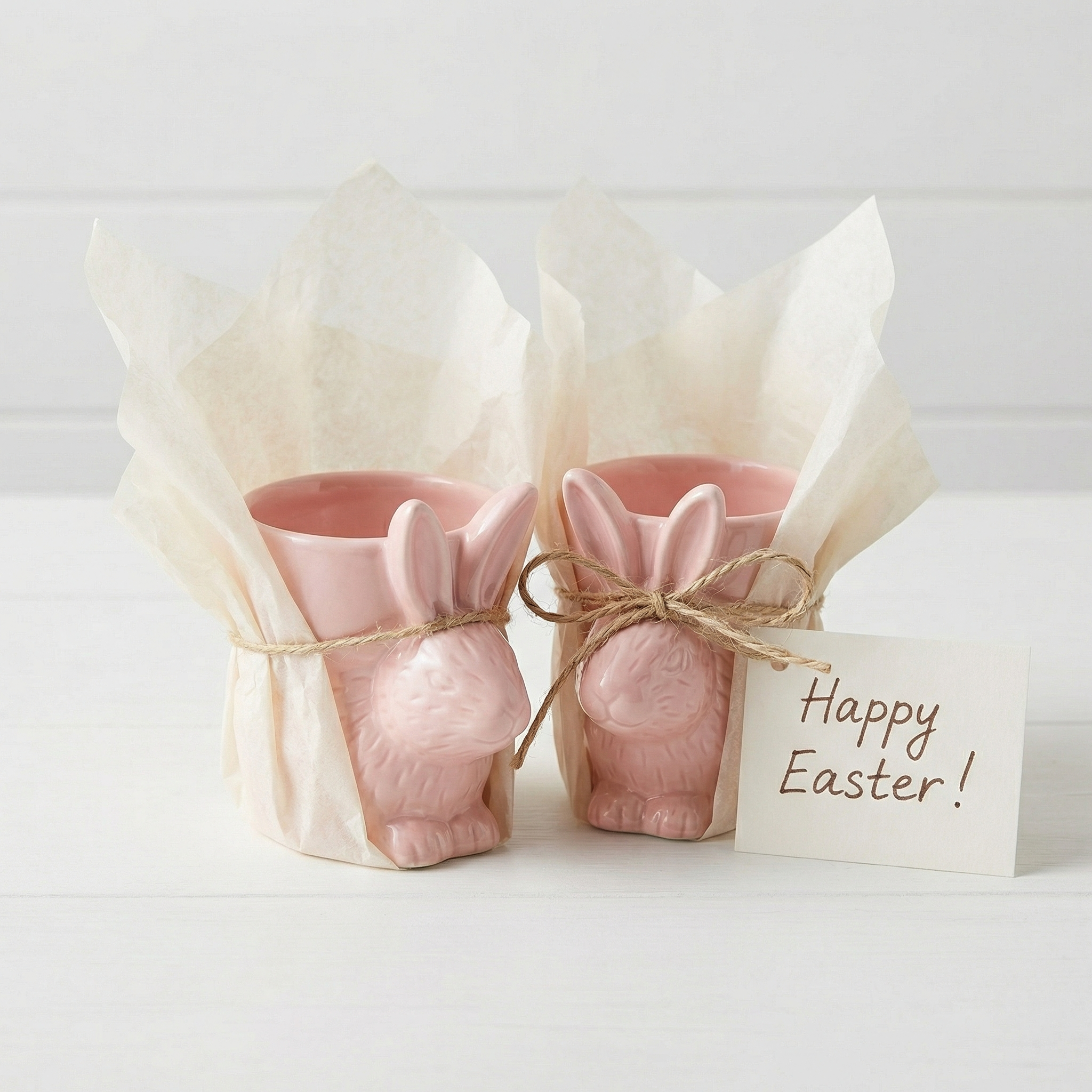 Easter Ceramic Bunny Egg Cup