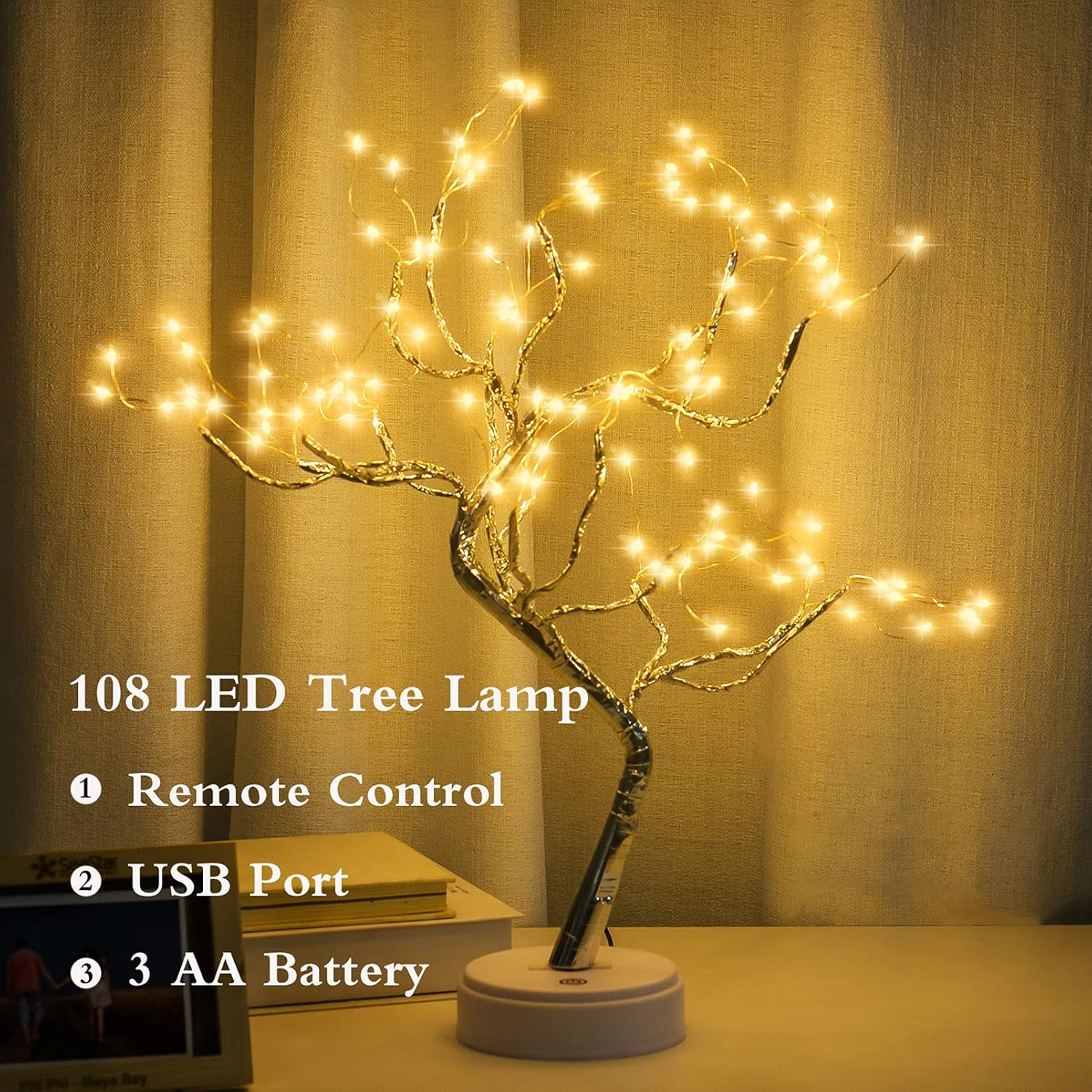 108 LED Christmas Firefly Tree Light